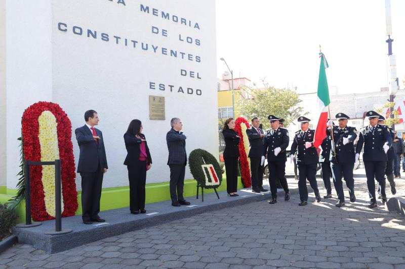 Gobierno del Estado de México Conmemora el CVII Aniversario de la